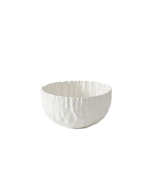 Cuenco blanco grande Mascali Bianca - 25,4 x 25,4 x 14 cm