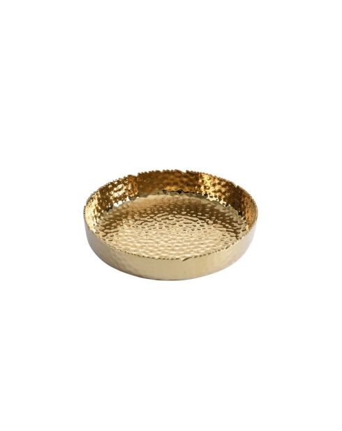 Cuenco extra grande y poco profundo Gold Millennium gold, 36,8 x 36,8 x 7,6 cm