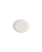 4 witte ronde saladeborden van Mascali Bianca - D.21,6cm