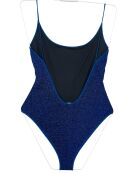 Bañador de una pieza azul medianoche Vic