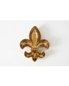 Tazón de aperitivo FLEUR DE LYS blanco y dorado