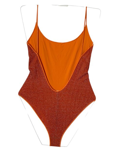 Vic abrikoos badpak uit één stuk