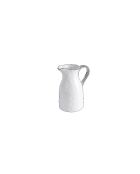 Carafe Salerno blanc et or - 12,1x15,9x21cm
