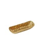 Plato de servir rectangular profundo Mascali d'Oro, 35,6 x 12,1 x 7,6 cm