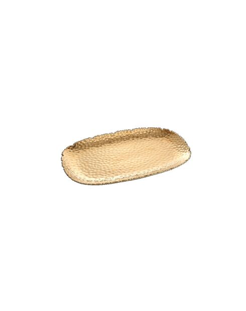 Plato para servir extra grande Gold Millennium Gold, 45,7 x 30,5 x 3,8 cm
