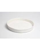 Bandeja redonda Le Blanc blanc