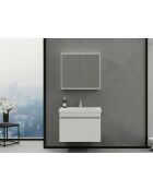 Ensemble de meubles de salle de bain (2 pièces) Bellezza 80 blanc mat - 77x70x14cm