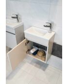 Armoire de toilette Fit Mink vison - 40x49x10 cm