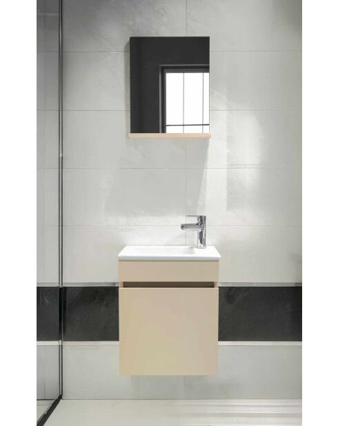Armoire de toilette Fit Mink vison - 40x49x10 cm