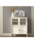 Armoire multifonctionnelle FRN 21022 crème/chêne - 110,4x120x44,2cm