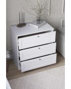 Buffet Terra blanc - 75x77 x42 cm