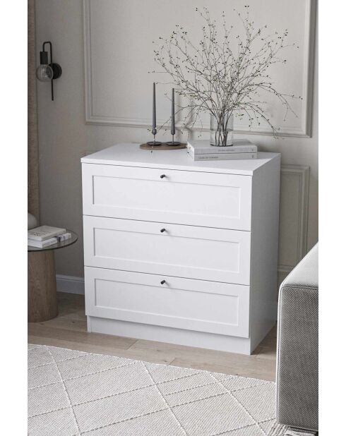 Buffet Terra blanc - 75x77 x42 cm