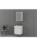 Ensemble de meubles de salle de bain (2 pièces) Amore 55 blanc mat - 55x60x46cm