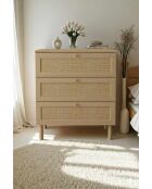 Buffet Baru beige - 75x85x42 cm