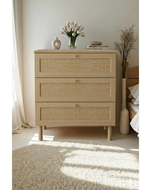 Buffet Baru beige - 75x85x42 cm