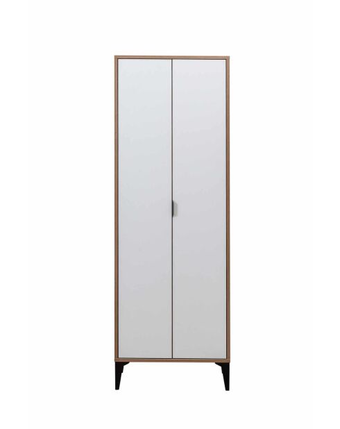 Armoire multifonctionnelle Arden blanche - 65x190  x37 cm