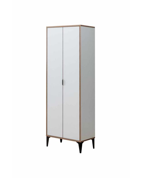 Armoire multifonctionnelle Arden blanche - 65x190  x37 cm
