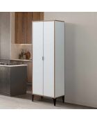 Armoire multifonctionnelle Arden blanche - 65x190  x37 cm