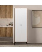 Armoire multifonctionnelle Arden blanche - 65x190  x37 cm