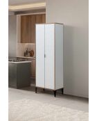 Armoire multifonctionnelle Arden blanche - 65x190  x37 cm