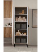Armoire multifonctionnelle Arden blanche - 65x190  x37 cm