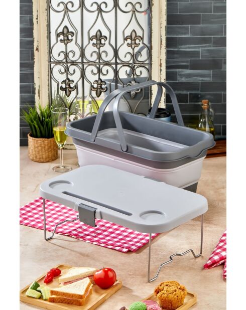 Organisateur de cuisine K 142 G gris - 48x30x10 cm