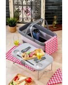 Organisateur de cuisine K 142 G gris - 48x30x10 cm