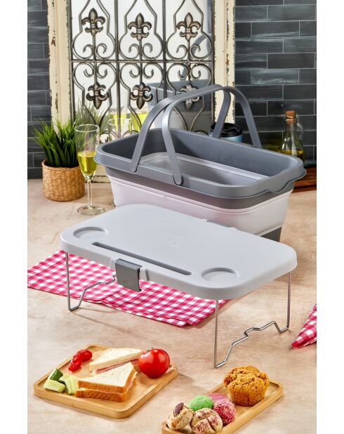 Organisateur de cuisine K 142 G gris - 48x30x10 cm