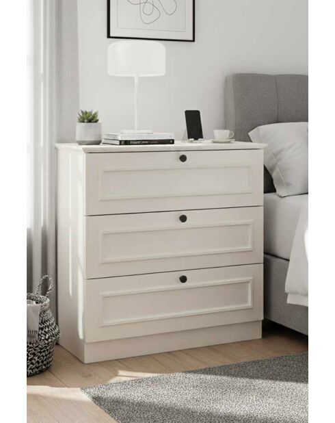 Buffet Mira blanc - 78x  78 x43 cm