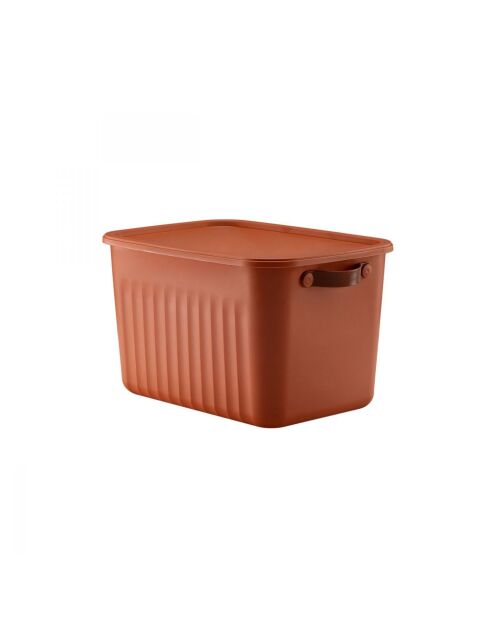 Boîte de rangement 242121 rouge - 25x34x20 cm
