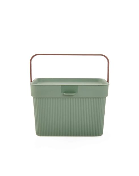 Boîte de rangement 241792 verte - 17x26x21 cm