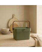 Boîte de rangement 241792 verte - 17x26x21 cm