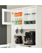 Armoire multifonctionnelle Grano 96 blanche - 96x187x40cm