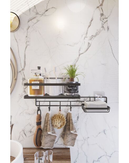 Organisateur de cuisine SY303 B noir - 400x185x120 cm