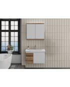 Badmöbelset (2 Teile) Abra 80 Weißkiefer - 60x70x14cm