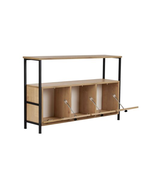 Console Solace Oak chêne/noir - 20x30 mm