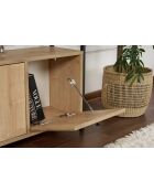 Console Solace Oak chêne/noir - 20x30 mm