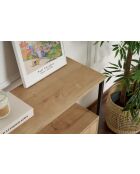 Console Solace Oak chêne/noir - 20x30 mm