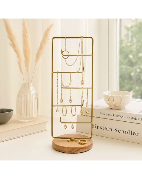 Organisateur de présentoir à bijoux 242132 antiquité - 15x45x15 cm