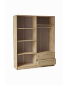 Garde robe Baru 182 beige - 137x182x52cm