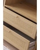 Garde robe Baru 182 beige - 137x182x52cm