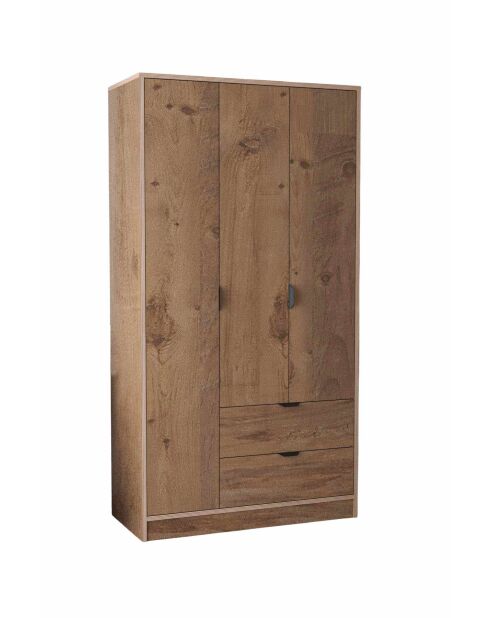Garde robe Arden 3 pin de l'atlas - 97x182x44cm