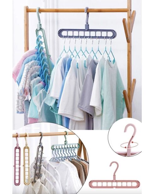 Organisateur de salle de bain D80 transparent - 33 cm (1 pièce)