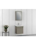 Ensemble de meubles de salle de bain (2 pièces) Amore 55 latté - 50x70x14 cm