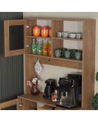 Armoire multifonctionnelle Grano 96 chêne du caucase - 96x187x40cm