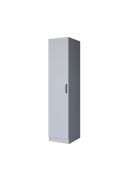 Garde robe Yaman 1 Door blanche - 40 x182 x47 cm