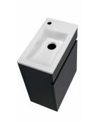 Armoire de toilette Fit anthracite - 40x49x10 cm