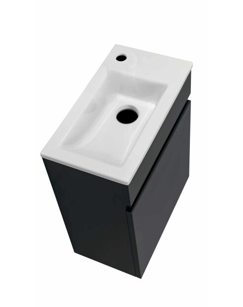 Armoire de toilette Fit anthracite - 40x49x10 cm