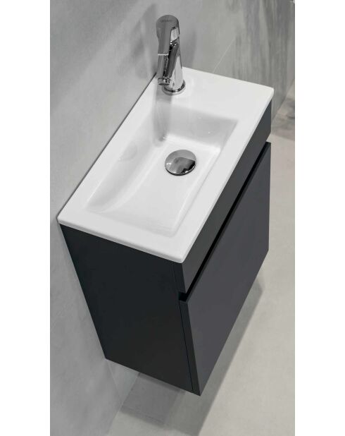 Armoire de toilette Fit anthracite - 40x49x10 cm