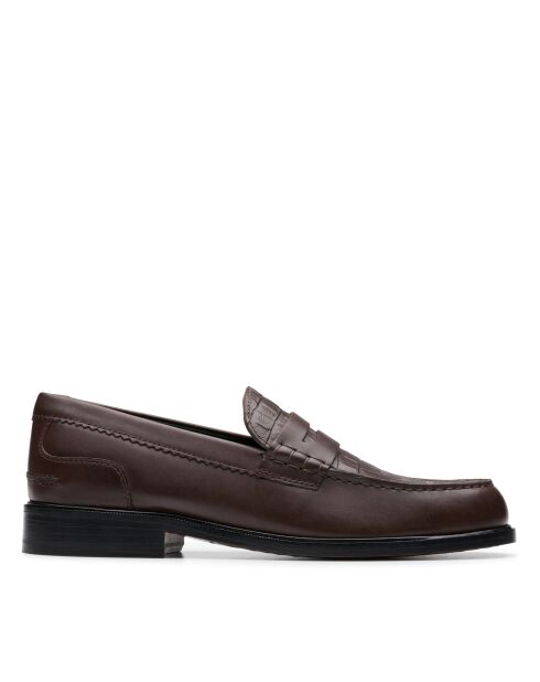 CraftJames Lo Shoes Bruin leer met croco-effect